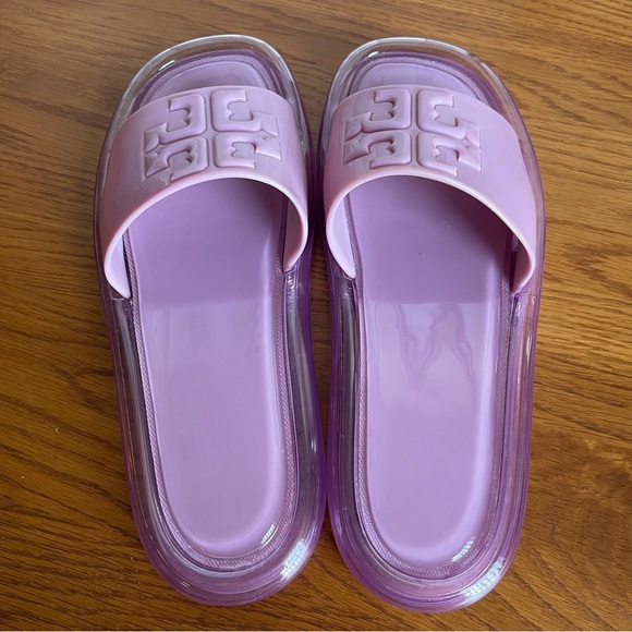 Tory Burch Bubble Jelly Sandals Cipria (purple/lilac) Size 8 - Picture 8 of 16